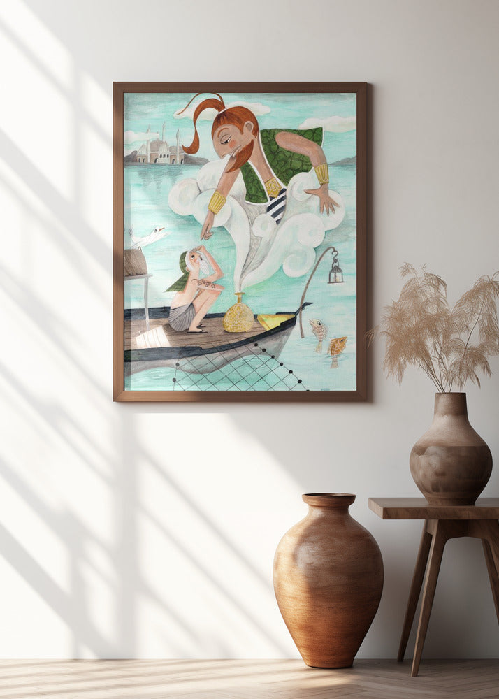 The Fisherman and the Jinni Poster