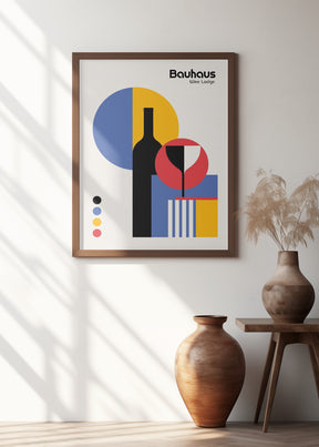 Bauhaus Wine Lodge Poster