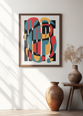 Hope Abstract Design Poster