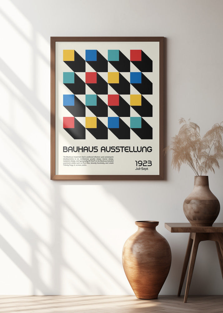 Bauhaus Ausstellung Poster