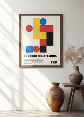 Bauhaus Ausstellung Poster