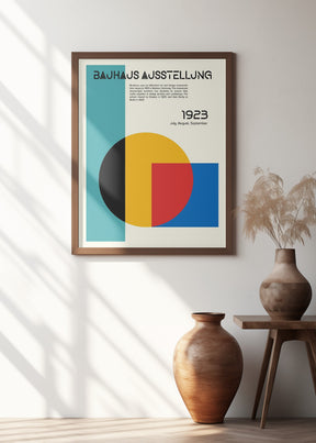 Bauhaus Ausstellung Poster