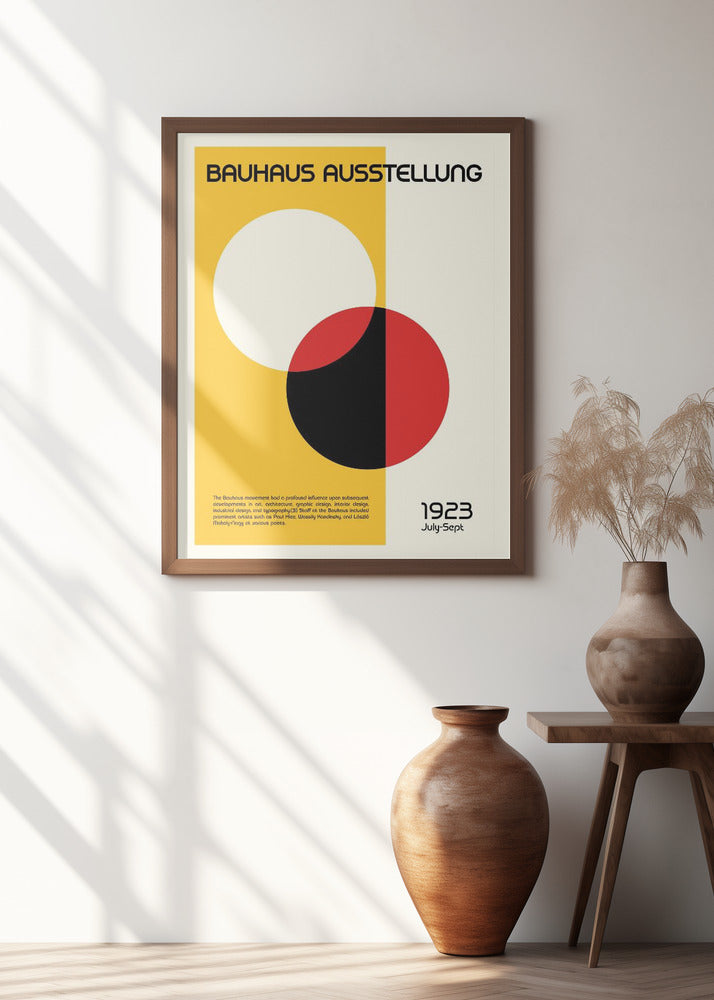 Bauhaus Ausstellung Poster