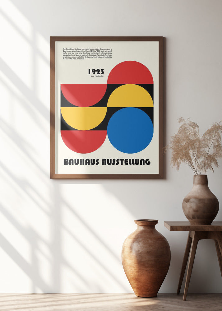 Bauhaus Ausstellung Poster