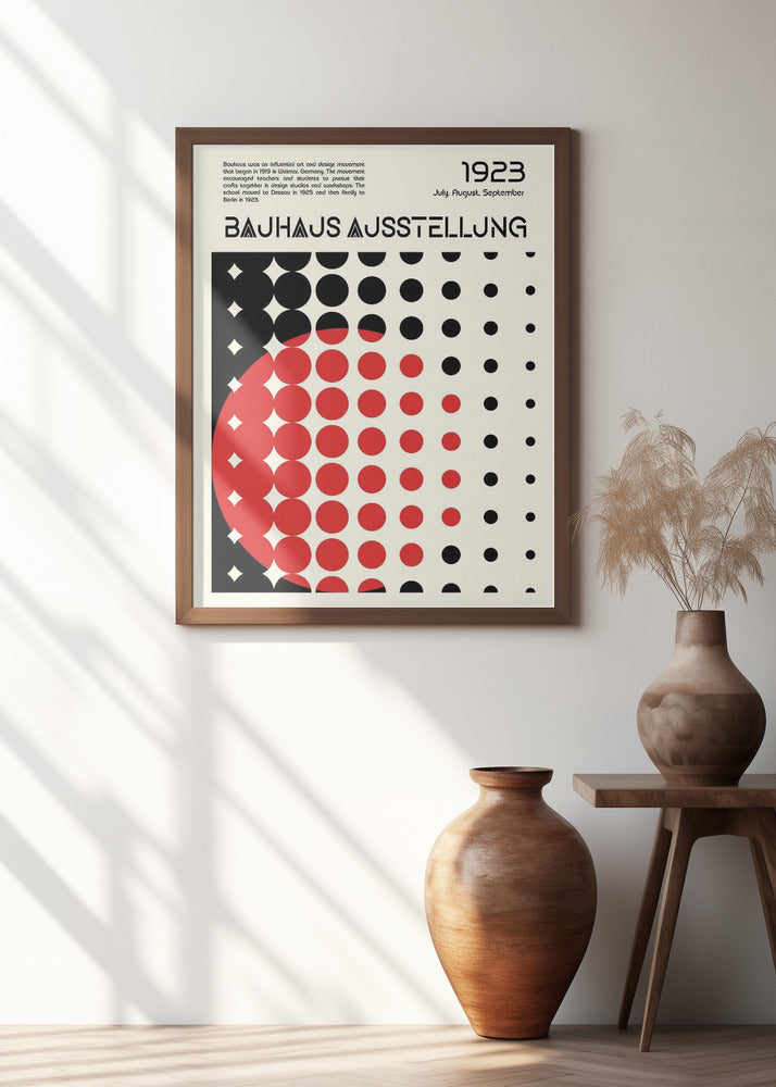 Bauhaus Ausstellung Poster