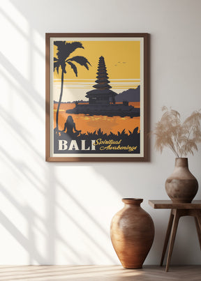 Bali Travel Print Poster