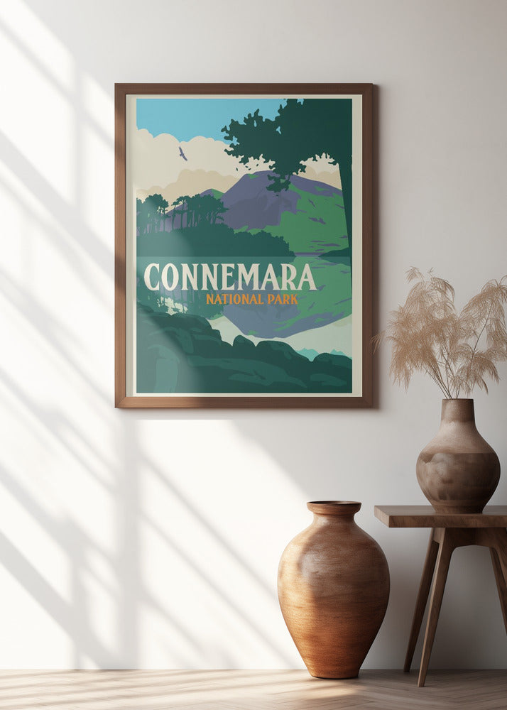 Connemara Travel Print Poster