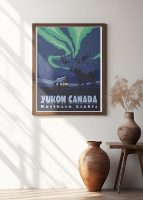 Yukon Canada Travel Print Poster