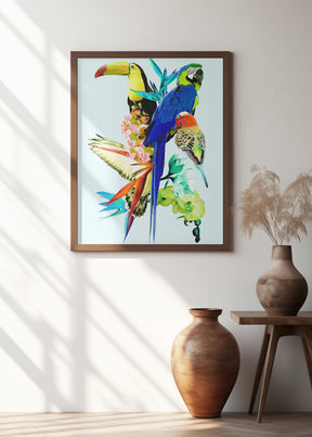 Birds of Paradise II Poster