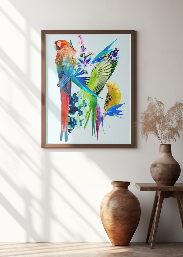 Birds of Paradise I Poster