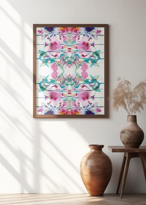 Watercolor Wildflower Poster