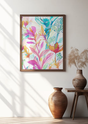 Floral Burst Poster