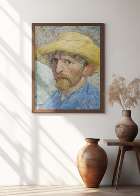 Vincent Van Gogh's Self Portrait (1887) Poster