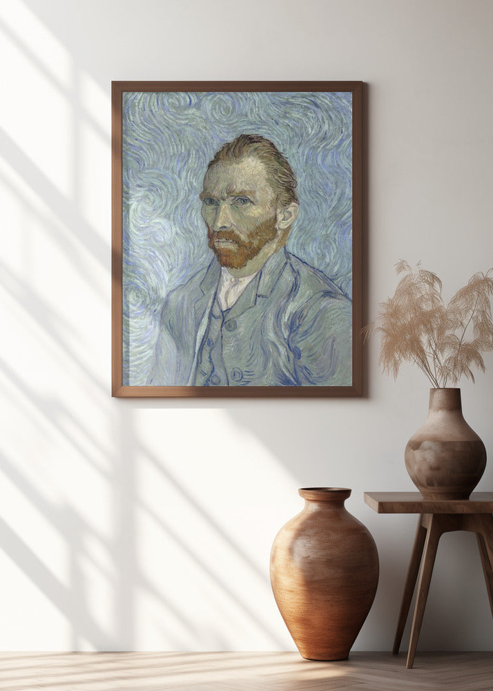 Vincent Van Gogh's Self Portrait (1889) Poster