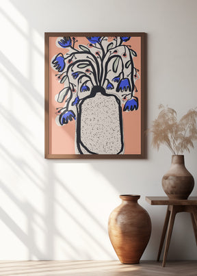 Lovely Flower Bouquet (Peach) Poster