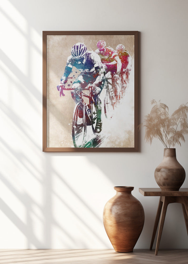 Sport Cycle racing Poster