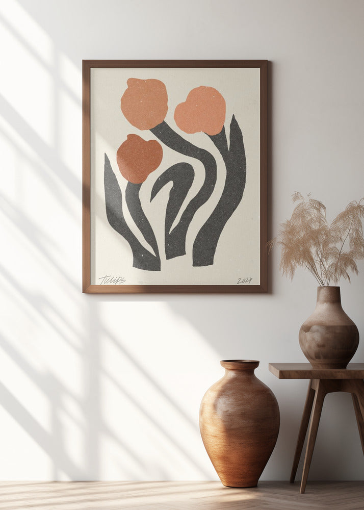 Modern Flower 02 Poster