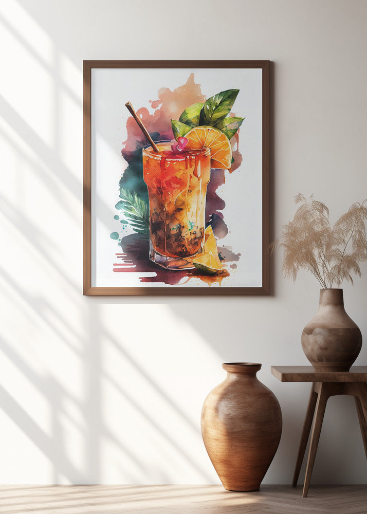 Drinks cocktail Poster