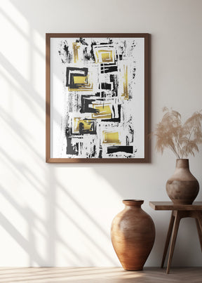 ABSTRACT ART Squaremania Poster