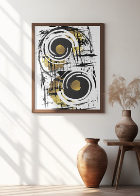 ABSTRACT ART Hypnotizing Poster