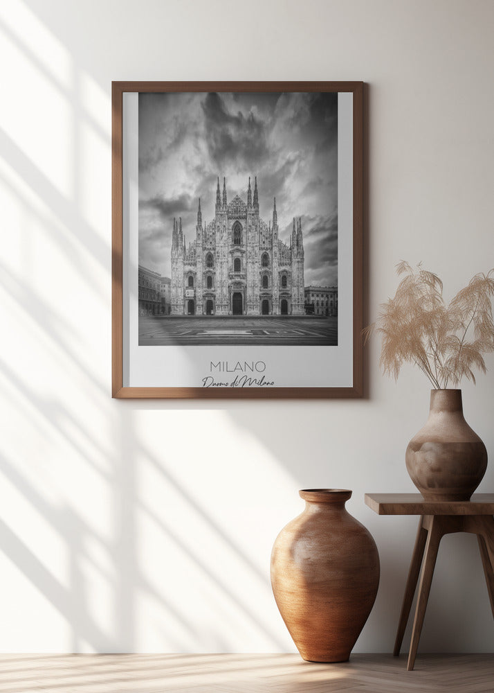 In focus: MILAN Cathedral Santa Maria Nascente Poster