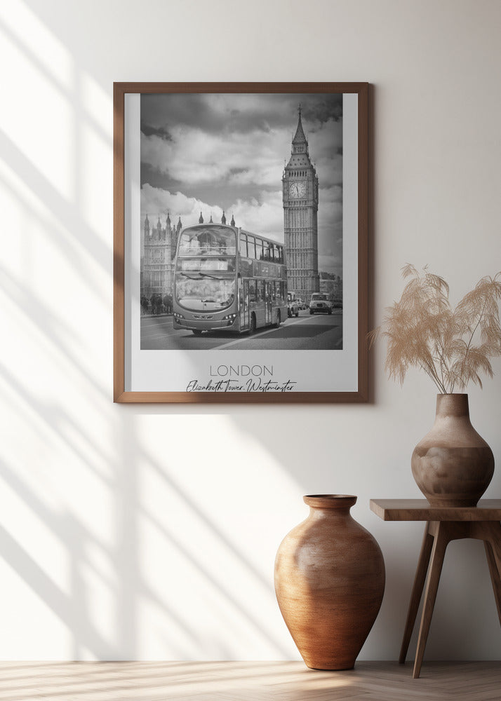 In focus: LONDON Westminster Poster