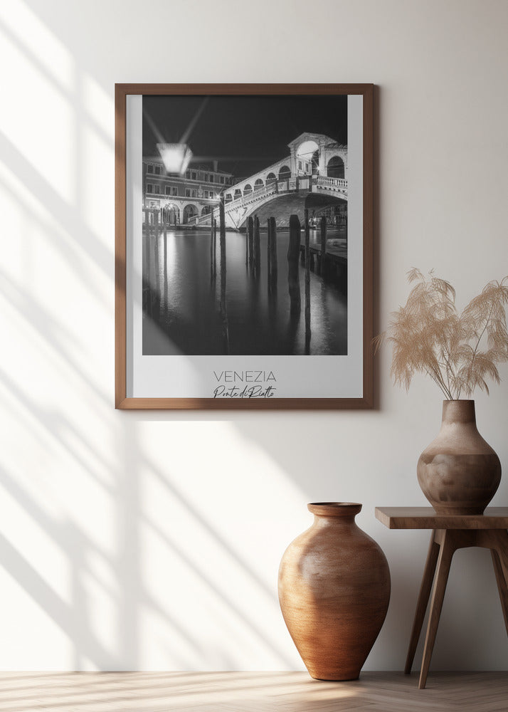 In focus: VENICE Rialto Bridge Poster