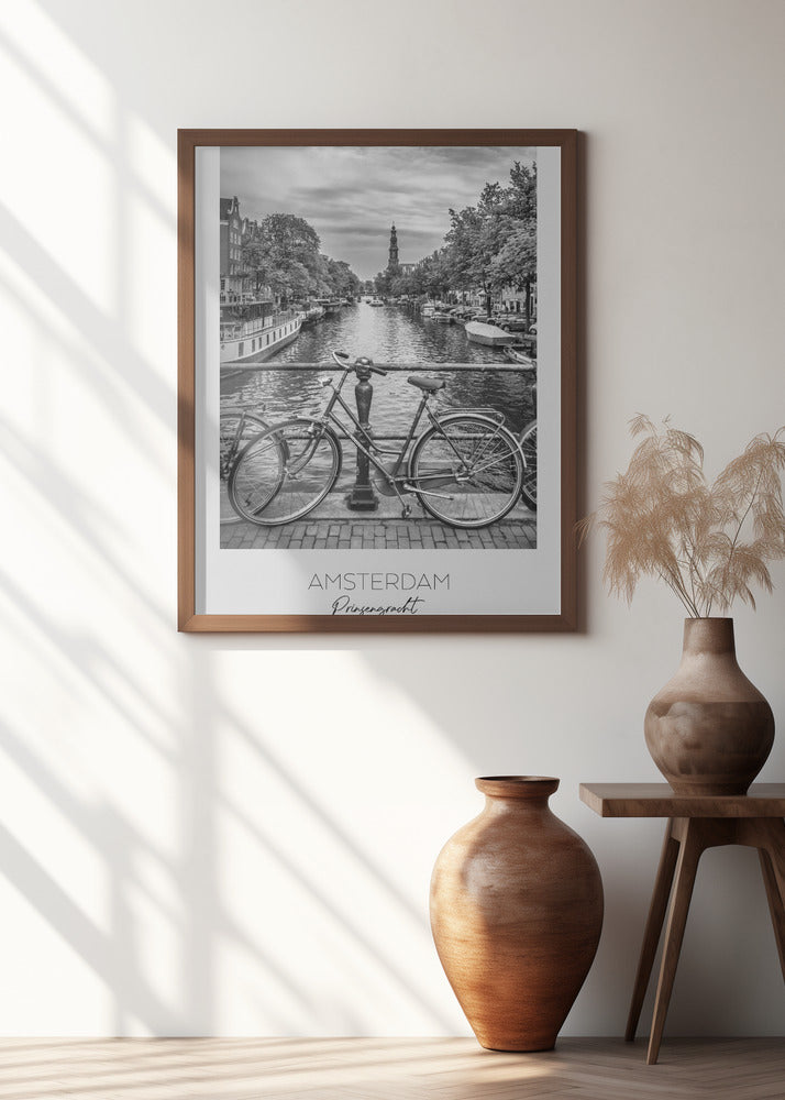 In focus: AMSTERDAM Prinsengracht Poster