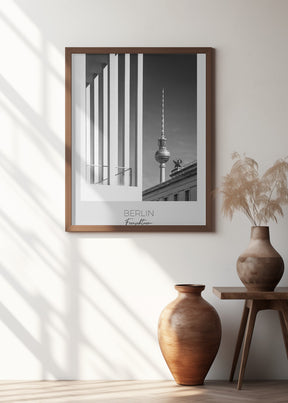 In focus: BERLIN Television Tower &amp; Museum Island Poster