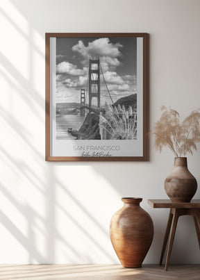 In focus: SAN FRANCISCO Golden Gate Bridge Poster