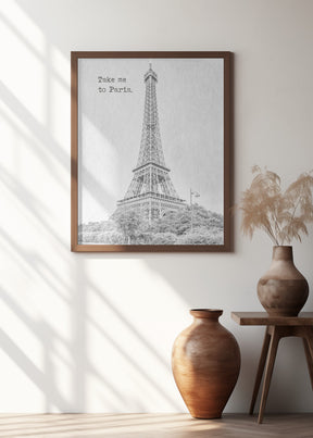 Take me to Paris Poster