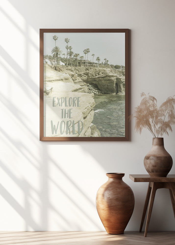 Explore the world | California Poster