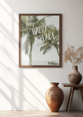 This is my happy place | Oceanview Poster