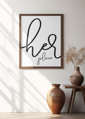 Her place Poster