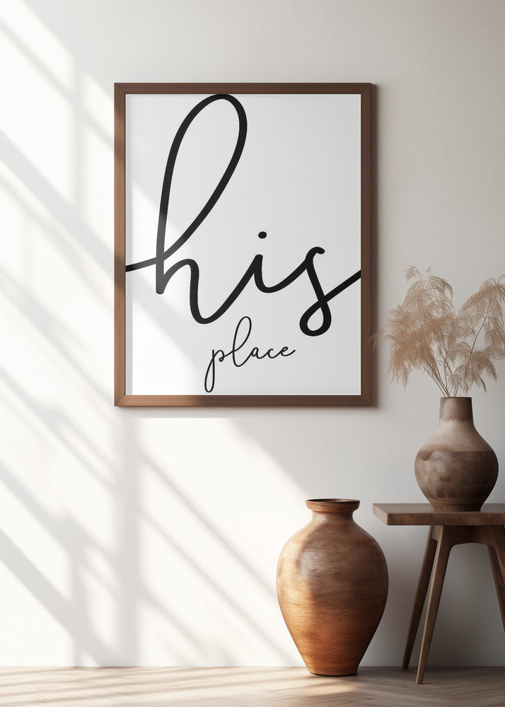 His place Poster