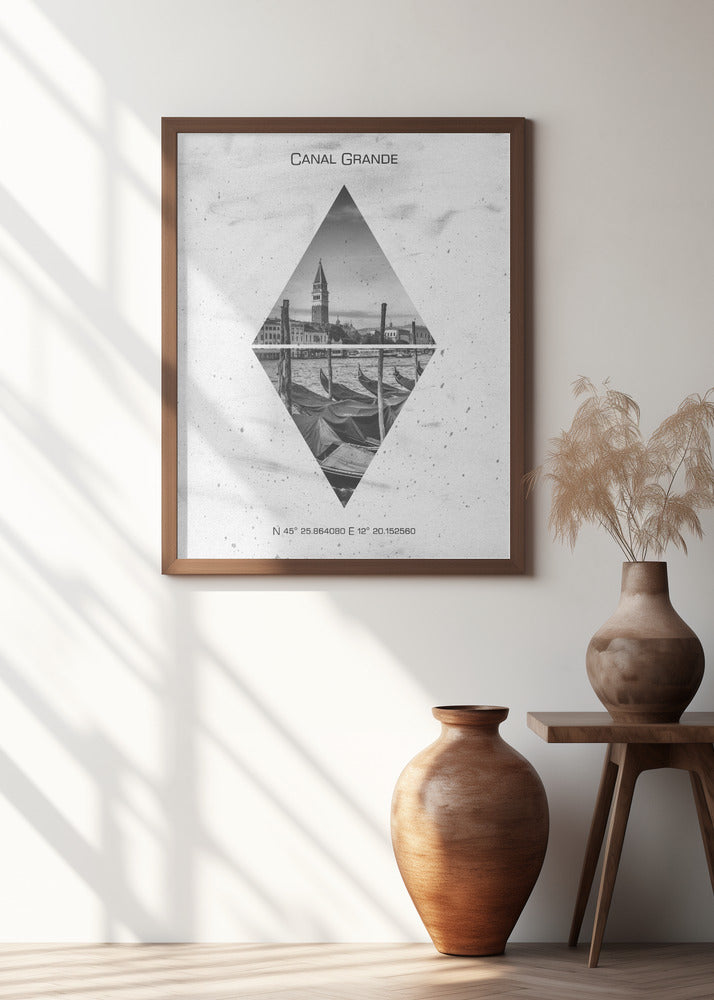 Coordinates VENICE Grand Canal Poster