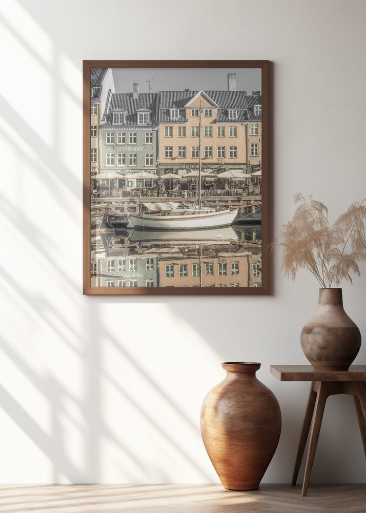 COPENHAGEN VINTAGE Quiet Nyhavn Poster