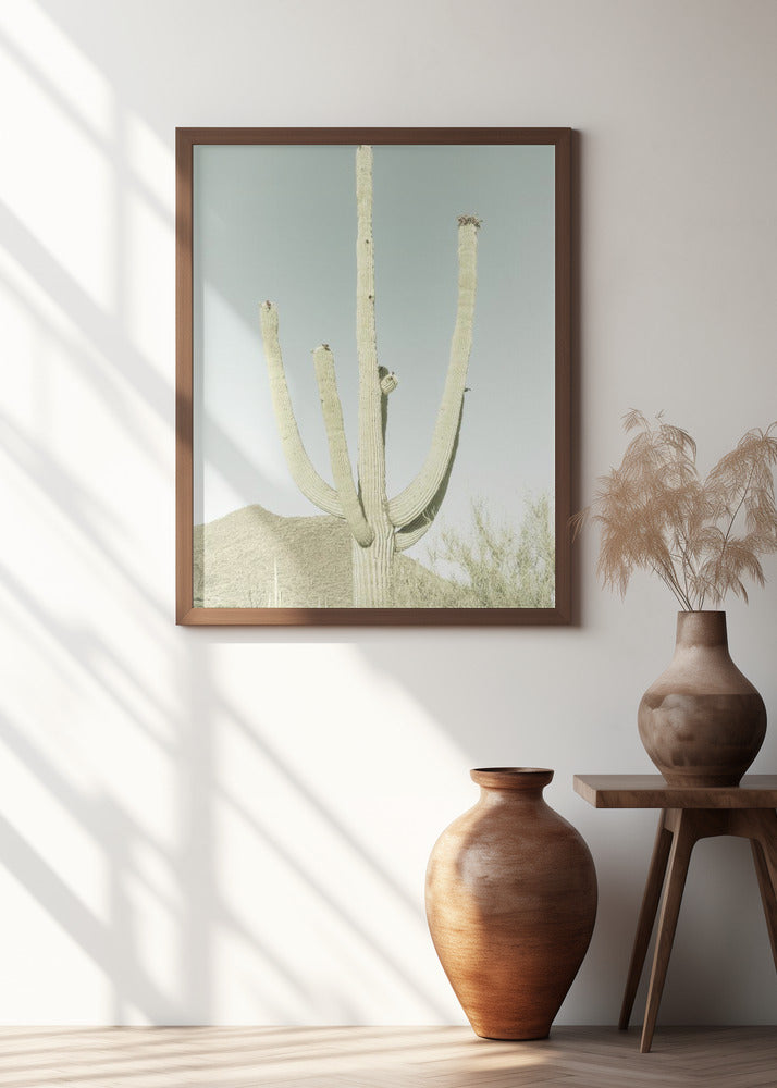 SAGUARO NATIONAL PARK Vintage Giant Saguaro Poster