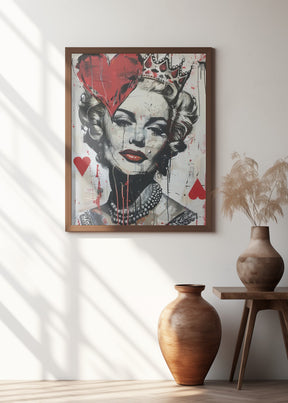 Queen of Hearts Poster