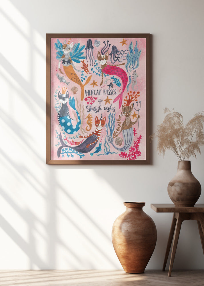 Mercats &amp; Caticorns Poster