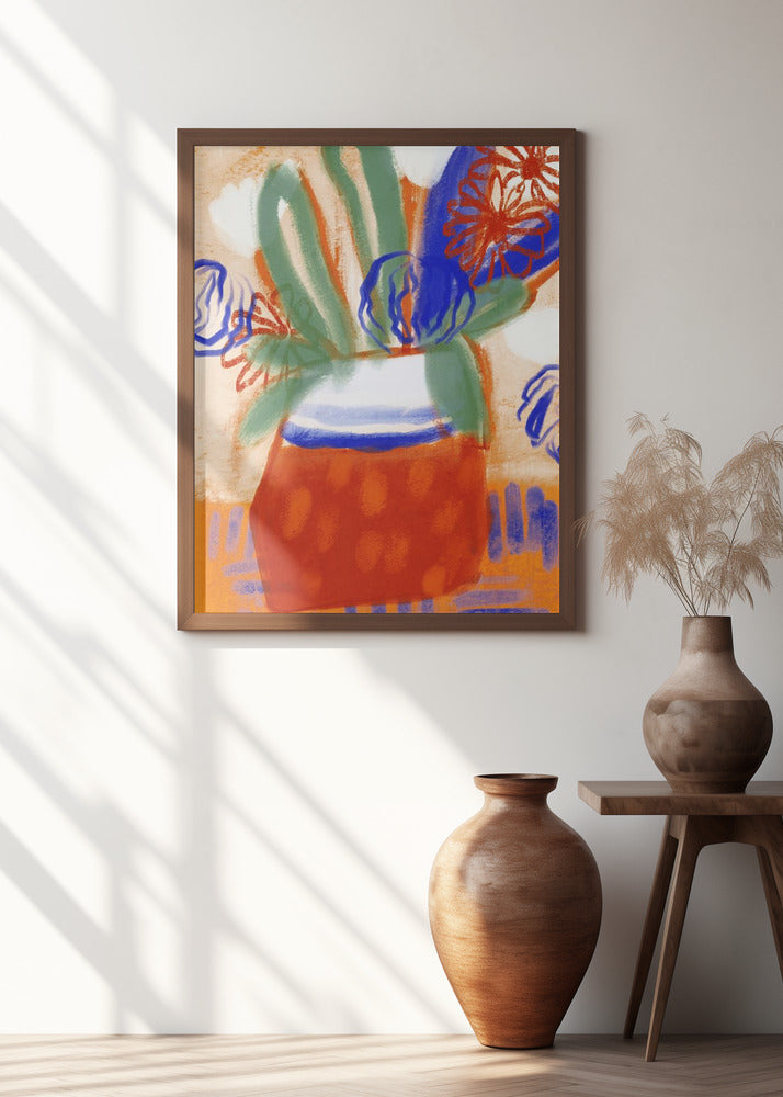 Floral stil llife no 1 Poster