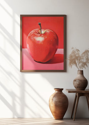 Red Apple Poster