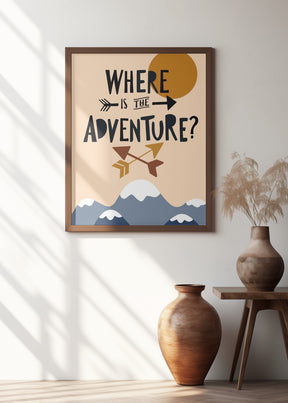 Where Is the Adventure Poster