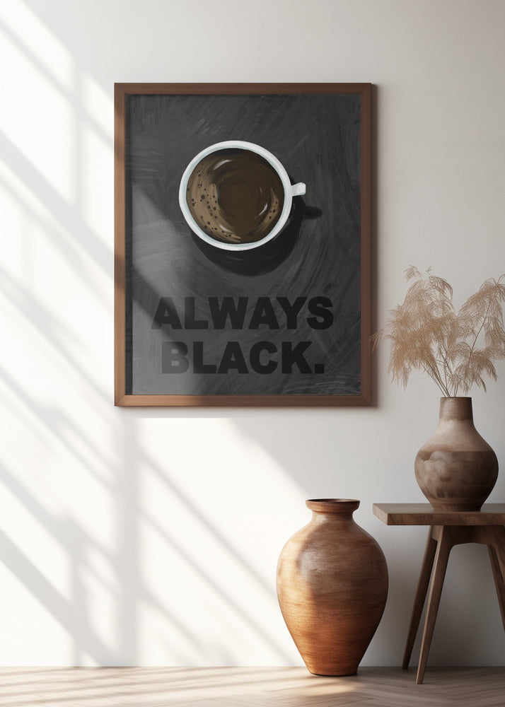 Black Coffee Poster