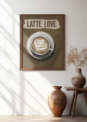 Latte Love Poster