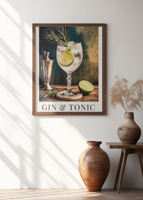 Gin &amp; Tonic Poster