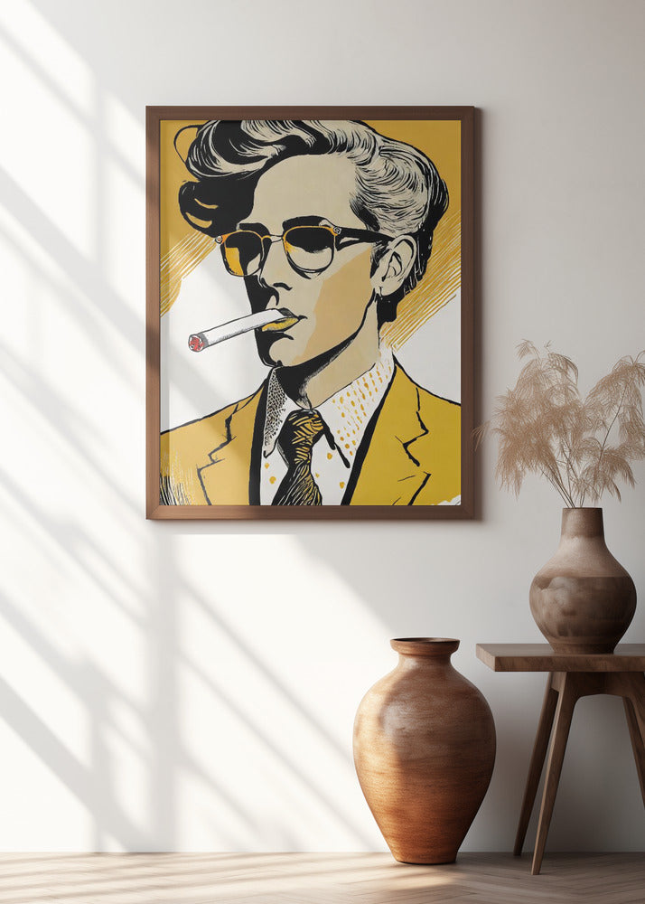 Cigarette Man Poster