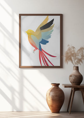 Colorful Bird Poster