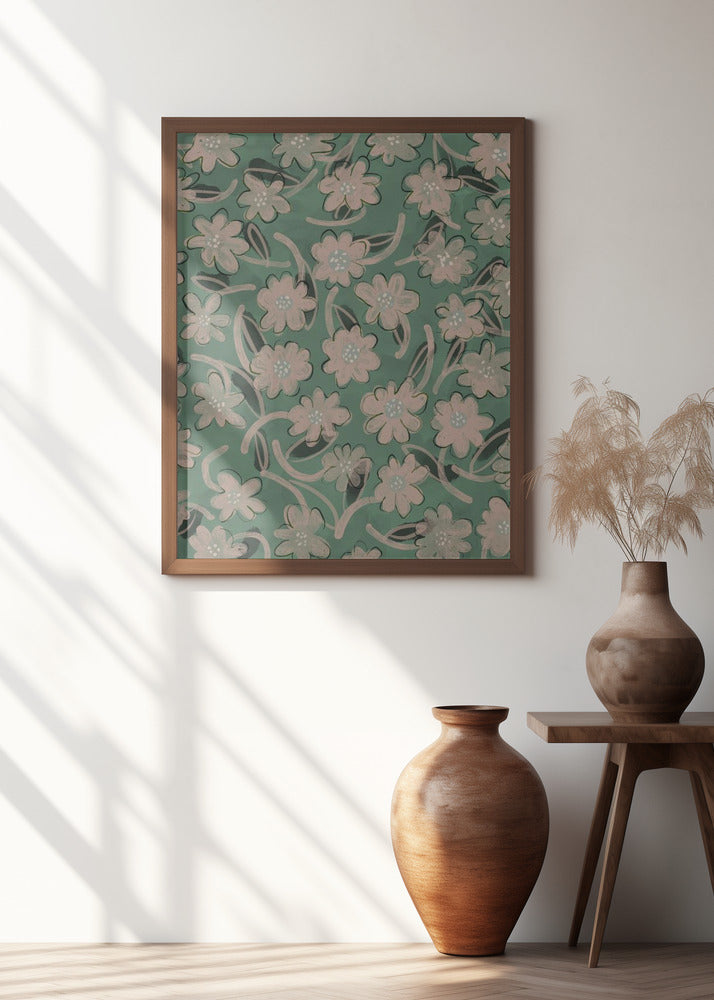 Cuteflowerpattern Poster