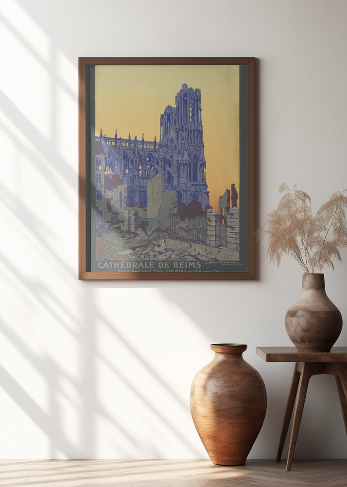 Cathédrale de Reims Poster